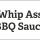 Whip Ass BBQ Sauce